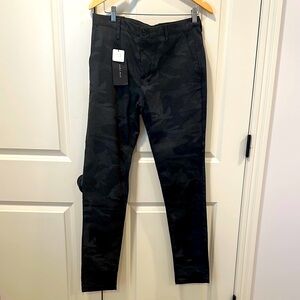 Zara Dark Camouflage Trousers